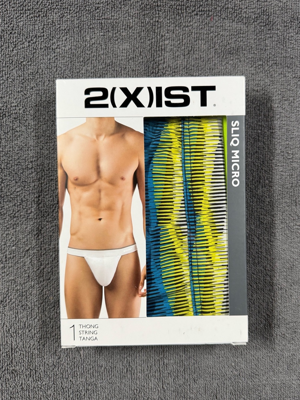 2xist men's Sliq Micro y-back thong